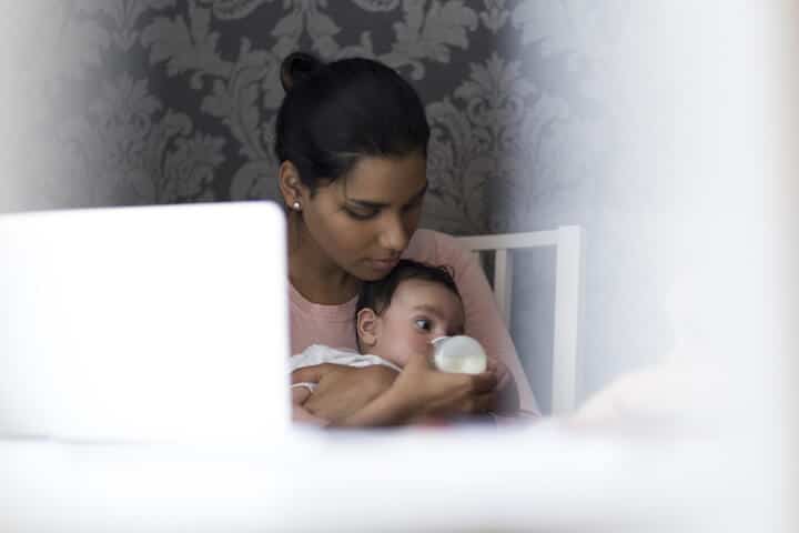 Kuhmilchallergie bei Babys | © panthermedia.net / Graham Oliver